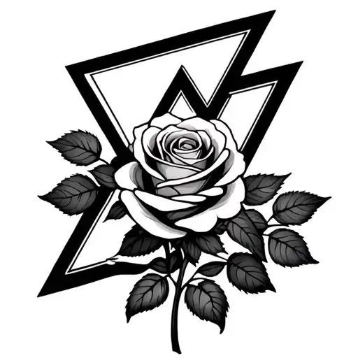 Inverted Rose 14+ Inverted Rose Tattoo Ideas in 2026 - BlackInk AI