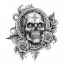 Antichrist tattoo design idea