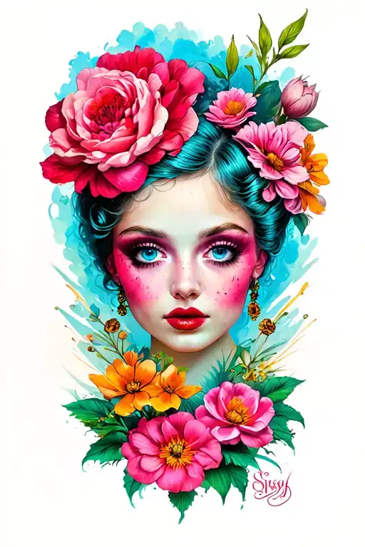 sissy tattoo design idea