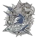 Vancouver canucks Toronto Bluejays tattoo design idea