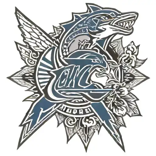Vancouver canucks Toronto Bluejays tattoo design idea
