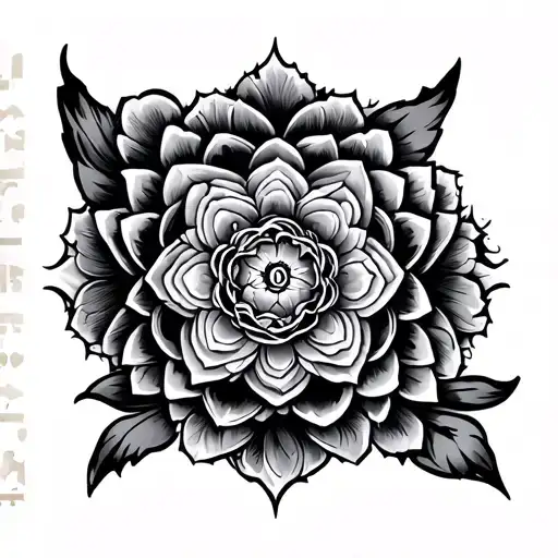 Tibetan tattoo design idea