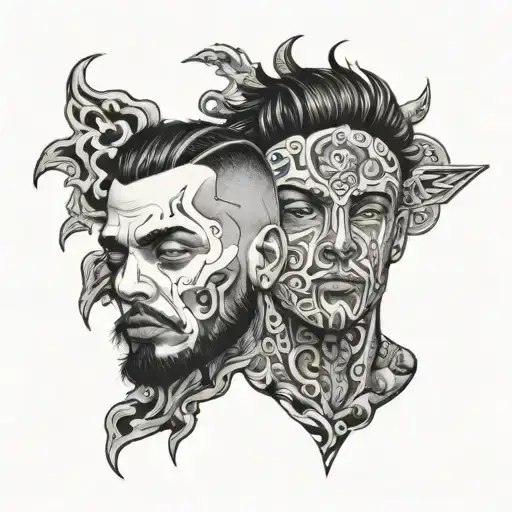 Suicide Boys tattoo design idea