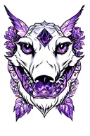 zach pisces feb amethyst tractor tattoo design idea