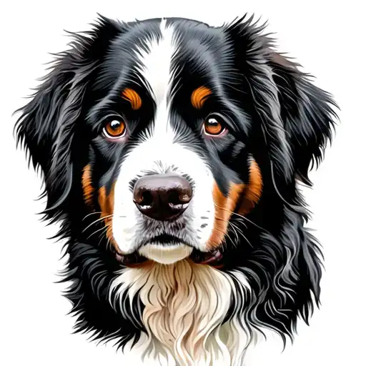 Bernese tattoo design idea