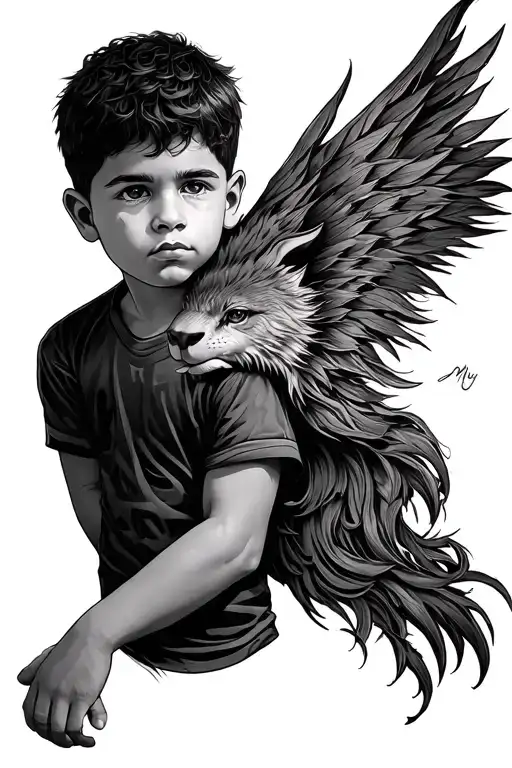 my son my pride tattoo design idea