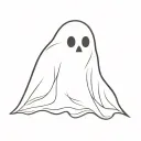 ghost tattoo design idea