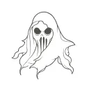 ghost tattoo design idea