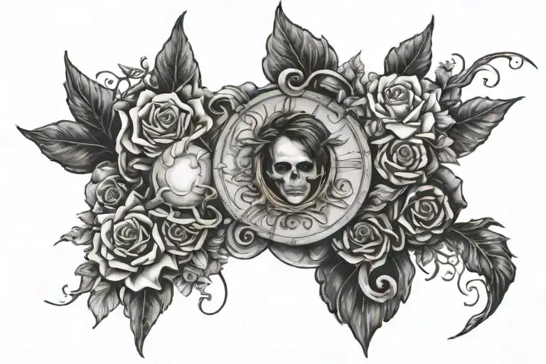 Emo tattoo design idea