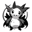 Mimikyu tattoo design idea