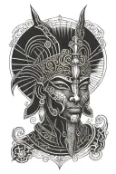 Osiris tattoo design idea