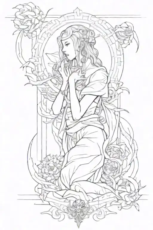 The strength of a person's spirit would then be measured by how much 'truth' he could tolerate. tattoo design idea