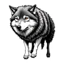 wolf in sheep's clothing tattoo design idea