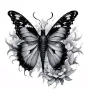Metamorphosis tattoo design idea