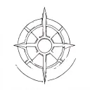 something that would reference captain Americas shield, iron mans arc reactor and spiderman mask tattoo design idea