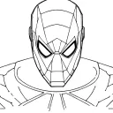 something that would reference captain Americas shield, iron mans arc reactor and spiderman mask tattoo design idea