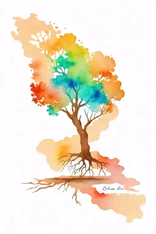memorial tree for many loved one passed away And tattoo design idea