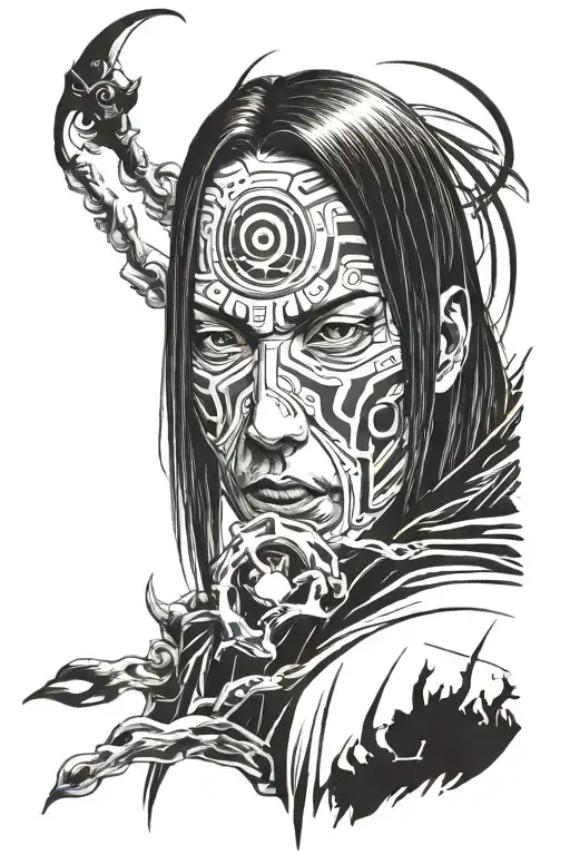 Itachi tattoo design idea