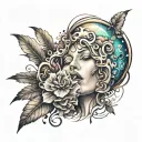 Blurry Memory tattoo design idea