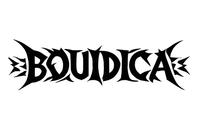 Boudica tattoo design idea