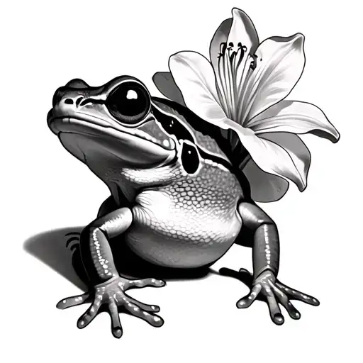 coqui with garrita del morro and flor de maga tattoo design idea