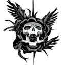 Alice In Chains tattoo design idea