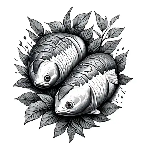 Loaves And Fishes tattoo design idea