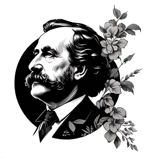 Nietzsche inspired tattoo tattoo design idea