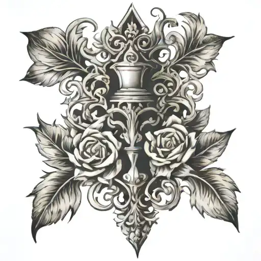 Chrism tattoo design idea