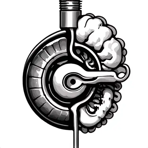 cochlear implant tattoo design idea