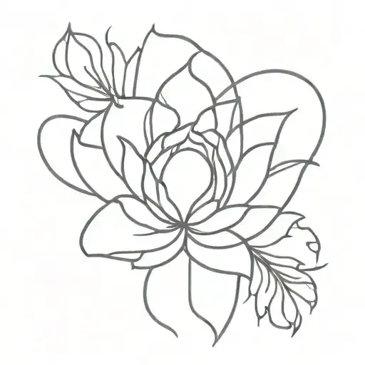 soleil tattoo design idea