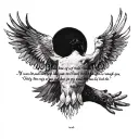 Isaiah 41:10 tattoo design idea