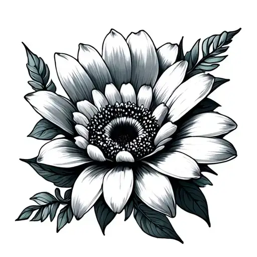 February birth flower, march birth flower, august birth flower, may birth flower, april birth flower, july birth flower tattoo design idea