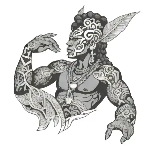 Oya (Yoruba) SKIN OF PROTECTION tattoo design idea