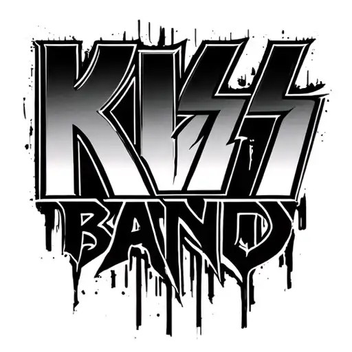 Kiss Band tattoo design idea