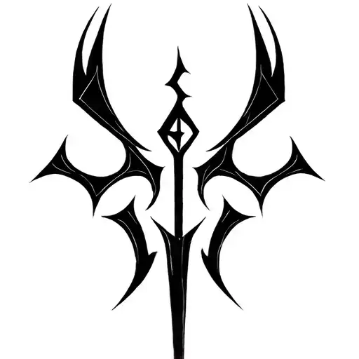 warhammer 40k chaos symbol tattoo design idea