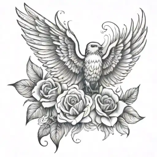  memorial tattoo for dad died tattoo design idea