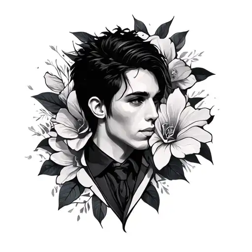 memorial incorporating Andy  tattoo design idea