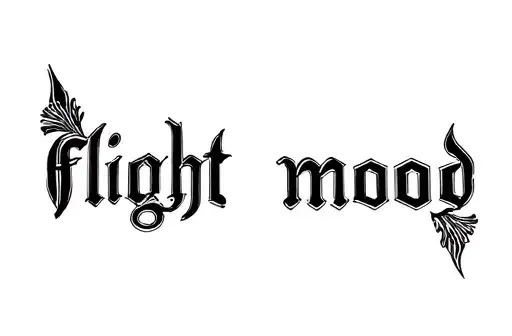 "flight mood" tattoo design idea