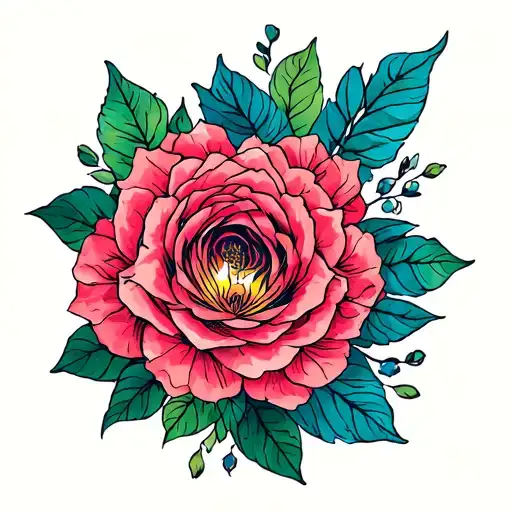 peri tattoo design idea