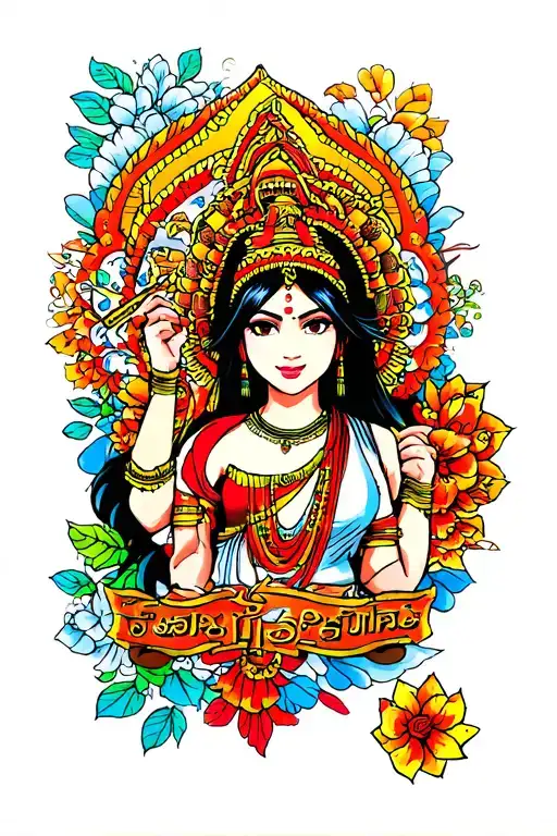 nepali tattoo design idea