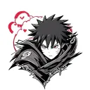 Gaara Love Naruto tattoo design idea
