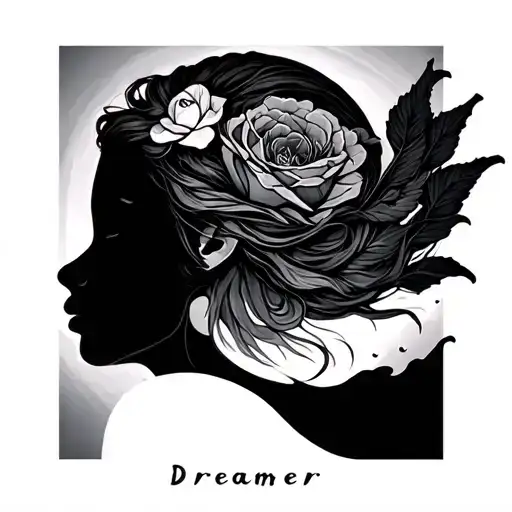 Dreamer tattoo design idea