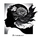Dreamer tattoo design idea