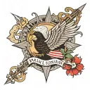 Iraq war tattoo design idea