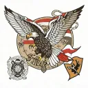 Iraq war tattoo design idea