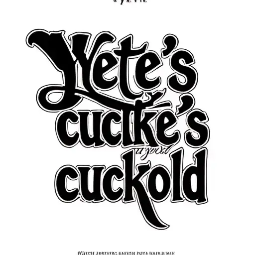 "Yvette’s cuckold" "Yvette’s cuckold" cuckold tattoo design idea