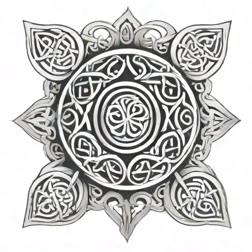 Celtic Ring tattoo design idea