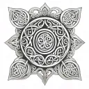 Celtic Ring tattoo design idea