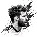 messi tattoo design idea